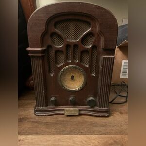 Vintage Brown Radio